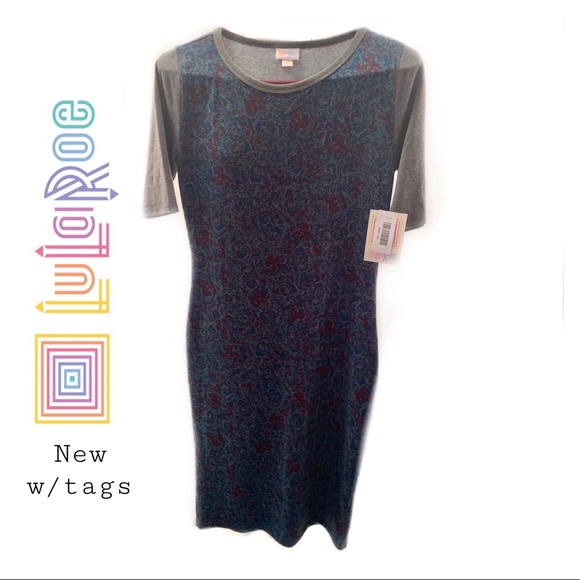 🆕 LuLaRoe Julia Dress - Picture 1 of 5